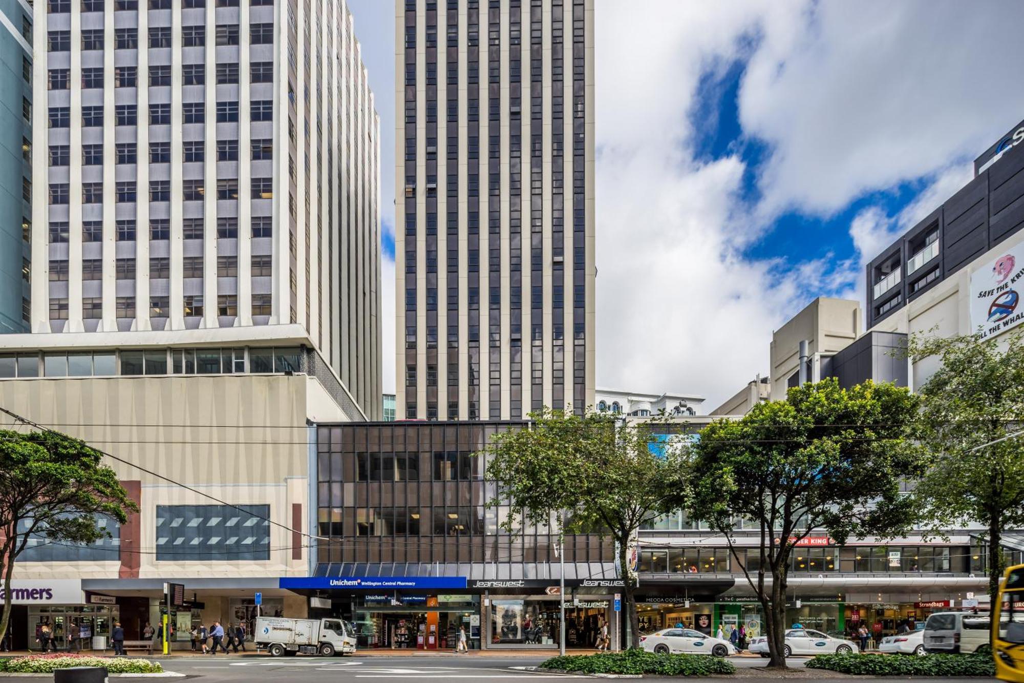 Park Hotel, Lambton Quay Wellington Kültér fotó